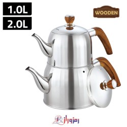 کتری قوری استیل زیو مدل ZTS-1834